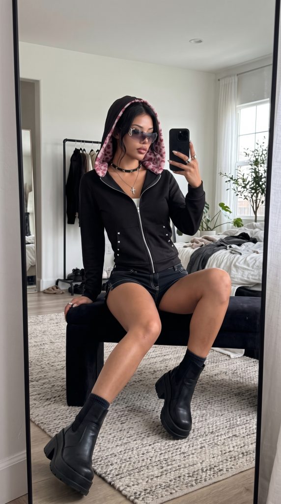 woman taking mirror selfie 2k 20261018151523