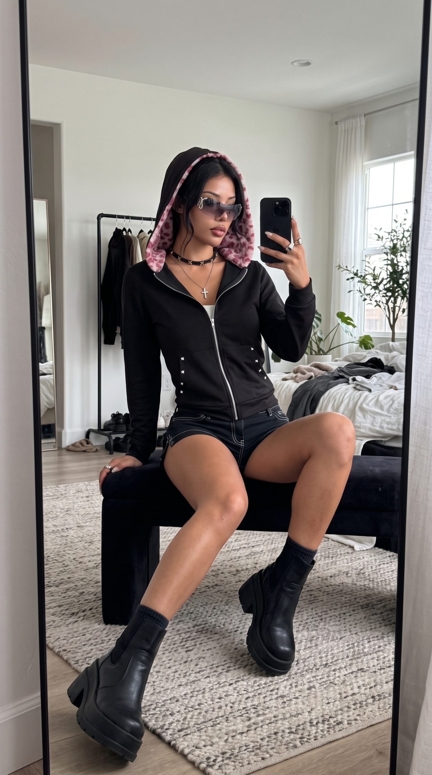 woman taking mirror selfie 2k 20261018151523