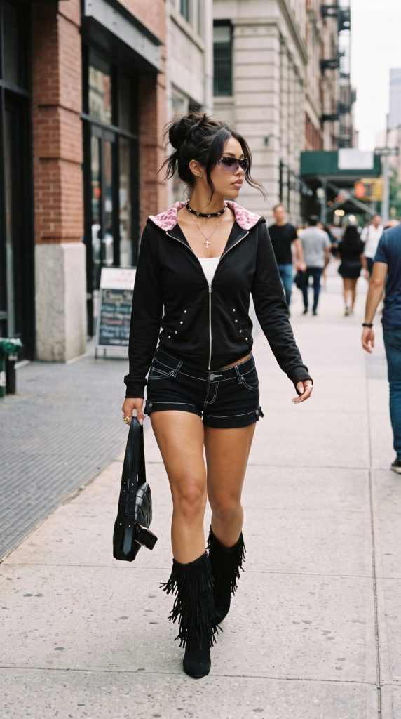 woman walking in streetwear hoodie 2k 20261018151531